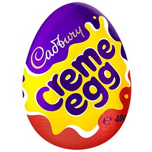 Cadbury chocolate egg with cream filling 40 g