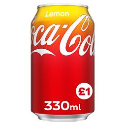 Coca-Cola carbonated drink with lemon flavor 330 ml PM