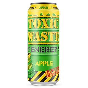 Toxic Waste energetický nápoj s příchutí kyselého jablka 500 ml