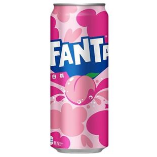 Fanta Japan sycená limonáda s příchutí bílé broskve 500 ml