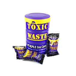 Toxic Waste Purple kyselé bonbonky 42 g