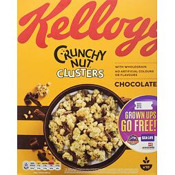 Kellogg's Crunchy Nut Clusters Chocolate 450 g