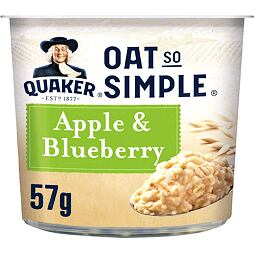 Quaker Oats oatmeal with apple and blueberry flavor 57 g