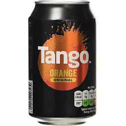Tango orange soda drink 330 ml 