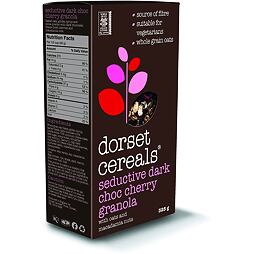 Dorset granola s příchutí hořké čokolády a třešní 325 g