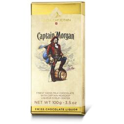 Goldkenn Captain Morgan mléčná čokoláda plněná likérem 100 g