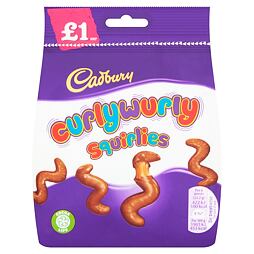 Cadbury Curly Wurly caramel chocolate pieces 95 g PM
