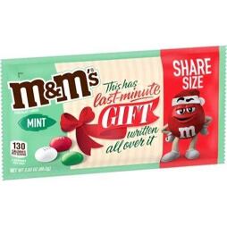 M&M's mint milk chocolate candy 80.2 g