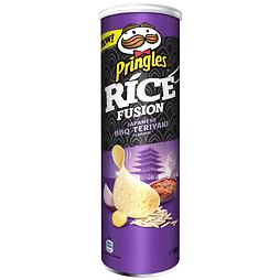 Pringles Rice Fusion chipsy z rýže a brambor s příchutí japonského BBQ teriyaki 160 g