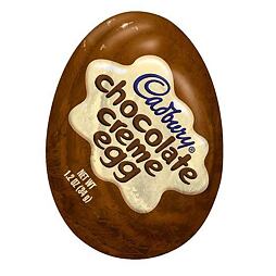 Cadbury Chocolate Creme Egg čokoládové vajíčko s čokoládovou krémovou náplní 34 g