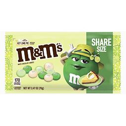 M&M's lime cake candy in a sugar shell 70 g