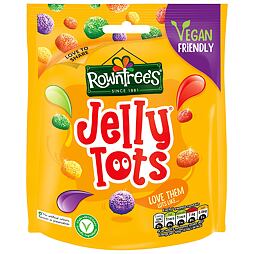 Rowntree's Jelly Tots veganské žvýkací bonbony s příchutí ovoce 150 g