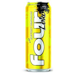 Four Loko lemon alcoholic drink 14 % 695 ml