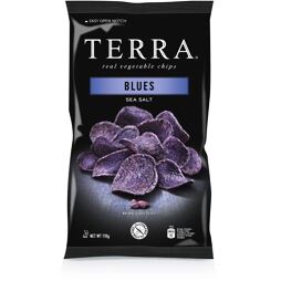 Terra Chips Blues zeleninové chipsy z modrých brambor 110 g