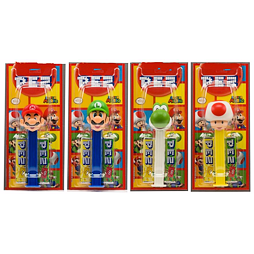 PEZ Super Mario cukrové bonbonky 1 ks 17 g
