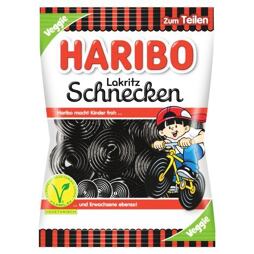 Haribo snails with licorice flavor 175 g