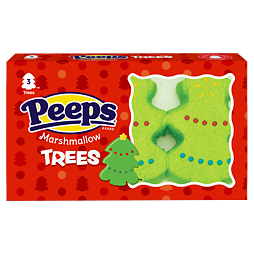 Peeps marshmallows ve tvaru vánočních stromků 43 g