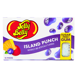 Jelly Belly zero sugar tropical punch chewing gum 15 g