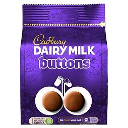 Cadbury Dairy Milk Giant Buttons knoflíčky z mléčné čokolády 110 g