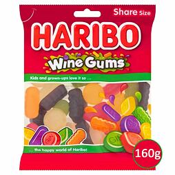 Haribo Wine Gums jelly candies with fruit flavors 160 g