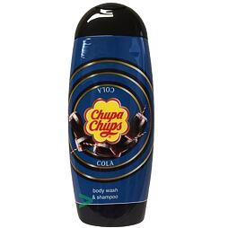 Chupa Chups sprchový gel a šampon s vůní koly 250 ml