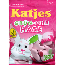 Katjes candies with fruit flavors in the shape of hares 200 g