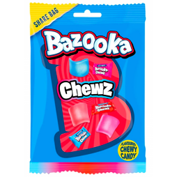 Bazooka chewing candies with fruit flavors 120 g