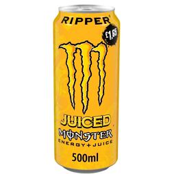 Monster Ripper carbonated energy drink with exotic fruit flavor 500 ml PM