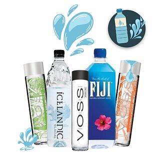 The most luxurious of the world of premium waters