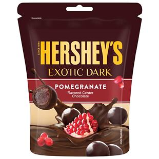 Hershey's kuličky v hořké čokoládě s náplní s příchutí granátového jablka 33,3 g