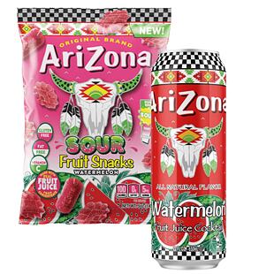 Arizona watermelon-flavored candies 142 g + Arizona watermelon-flavored cocktail 650 ml