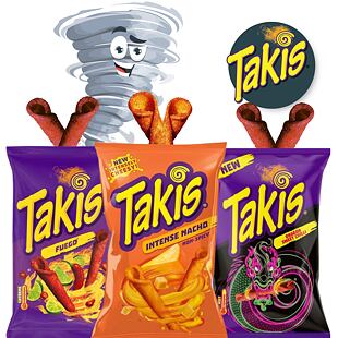 Kukuřičné tornádo s Takis