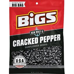 BIGS Sunflower Seeds Sea Salt & Cracked Pepper 152 g