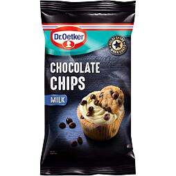 Dr. Oetker Milk Chocolate Chips 100 g