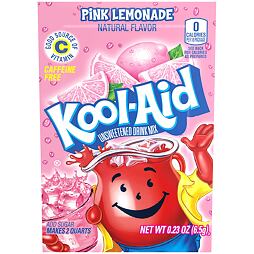 Kool-Aid nápoj v prášku s příchutí růžové limonády 6,5 g