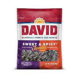 David Jumbo Sunflower Seeds Sweet & Spicy 149 g
