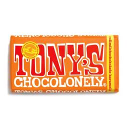 Tony's mléčná čokoláda s karamelem a mořskou solí 180 g