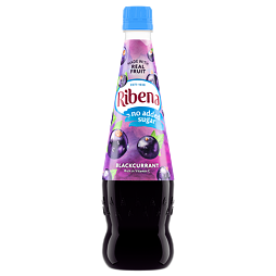 Ribena no added sugar blackcurrant concentrate 850 ml