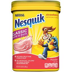 Nesquik strawberry powder drink 266 g