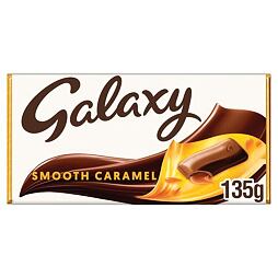 Galaxy mléčná čokoláda s příchutí karamelu 135 g