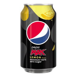 Pepsi sycená limonáda bez cukru s příchutí citronu 330 ml