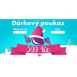 Christmas gift voucher 500 CZK - online