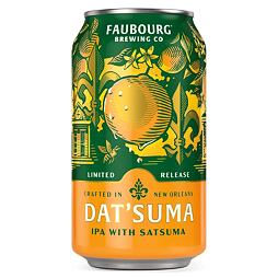 Faubourg Dat'suma IPA light beer with citrus tones 7.2 % 355 ml