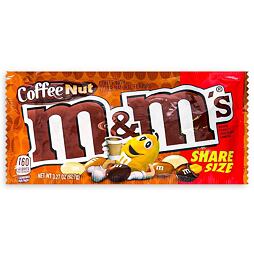 M&M's coffee milk chocolate candy 92.7 g