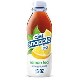 Snapple ledový čaj s příchutí citronu bez cukru 473 ml