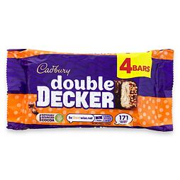 Cadbury Double Decker čokoládová tyčinka 4 x 37 g