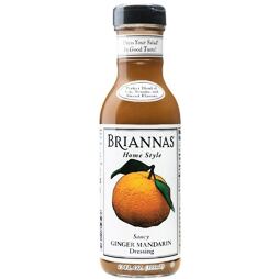 Briannas saucy ginger mandarin dressing 355 ml
