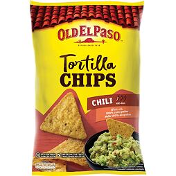 Old El Paso chilli tortilla chips 185 g