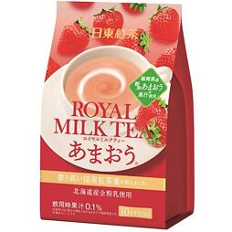 Nitto Royal strawberry instant milk tea 140 g