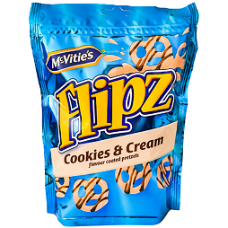 Flipz McVitie's cookies & cream pretzels 90 g 